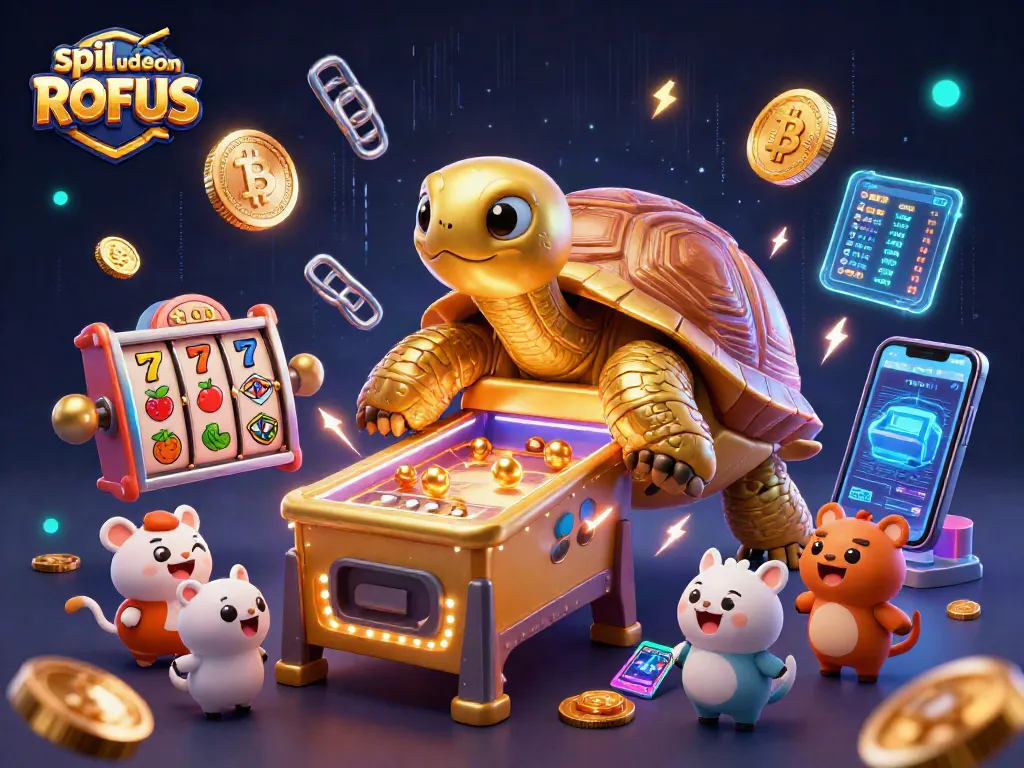 Experience thrilling gameplay in a cartoon world with spil uden om ROFUS featuring vibrant casino elements.