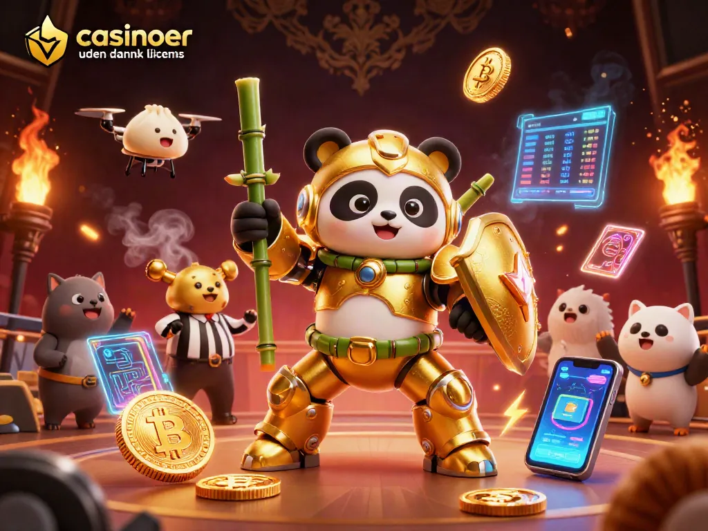 Experience thrilling gameplay at casinoer uden dansk licens with a dynamic 3D illustration.