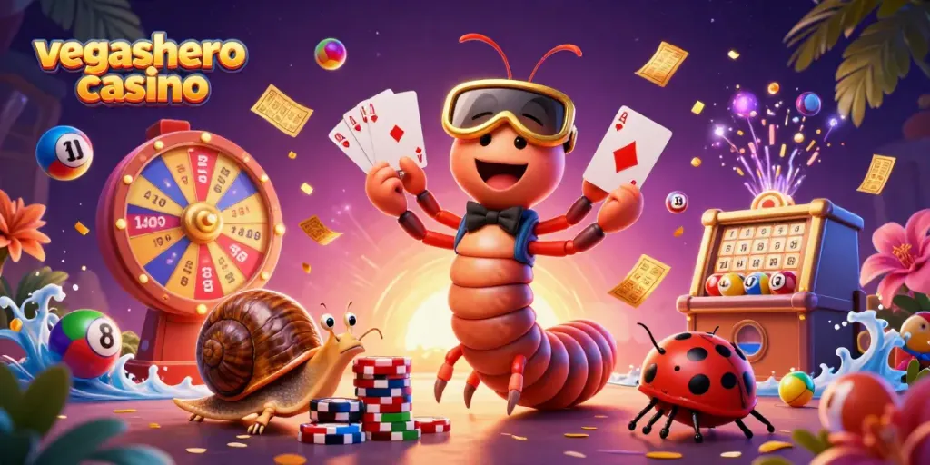 Experience the excitement of vegashero casino with our vibrant, dynamic gaming scene!