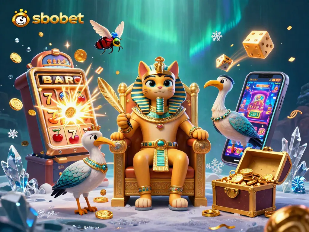 Menangkan taruhan sbobet dengan slot mesin 3D yang melimpah dan keceriaan kasino.