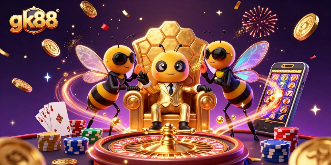 Engage in thrilling gameplay at gk88 with bumblebee mob boss and shimmering casino rewards.