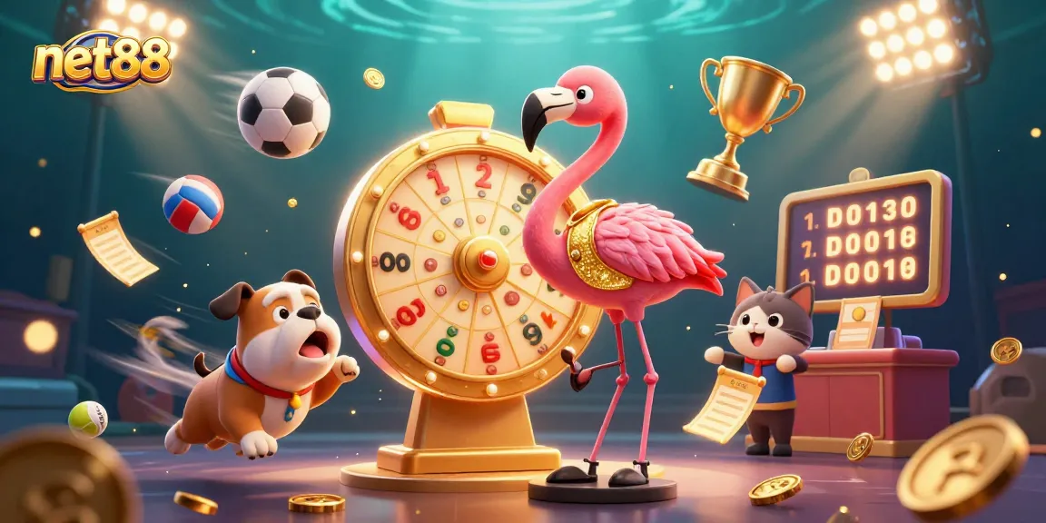 Watch net88's exciting games come alive with animated characters and vibrant casino elements.
