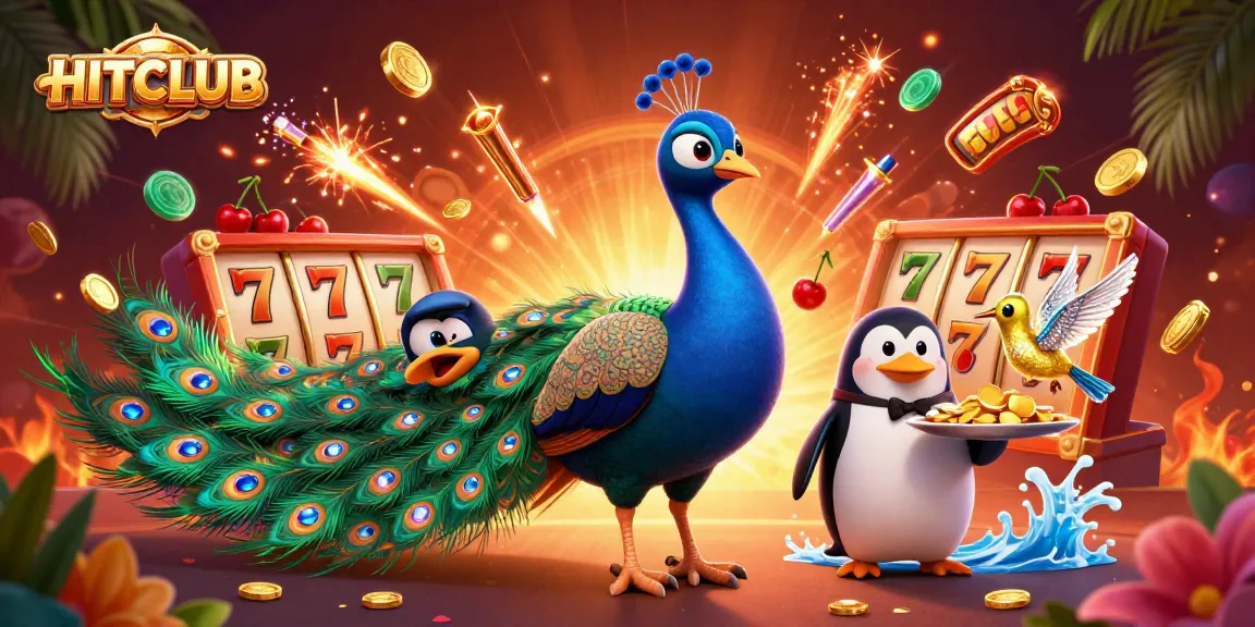 Join HITCLUB for winning strategies in an exciting slot game atmosphere filled with vibrant symbolism.