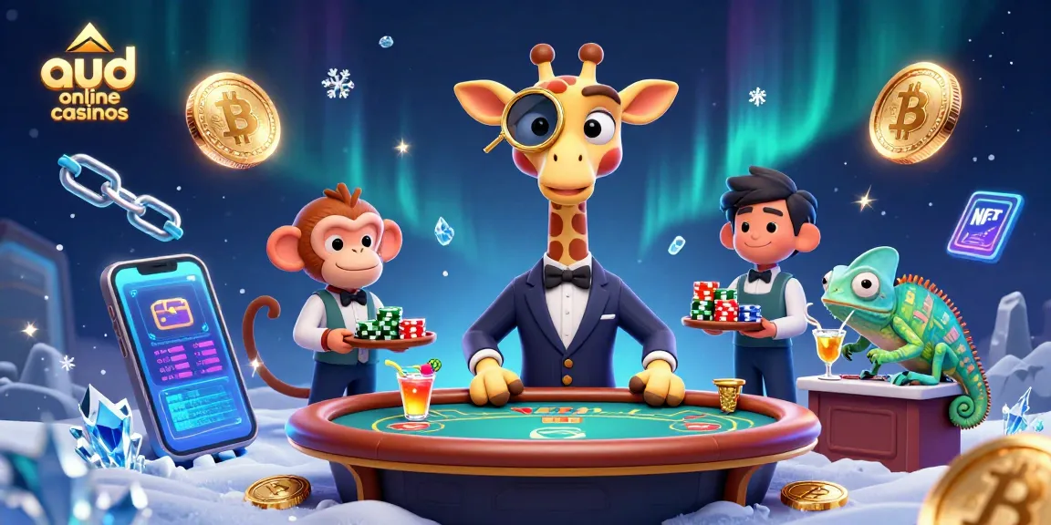 Win big at aud online casinos with a high-roller giraffe and lively casino atmosphere.