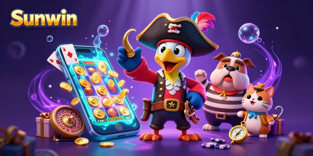 Spin the reels with Sunwin and enjoy vibrant 3D games featuring iconic characters and exciting wins.