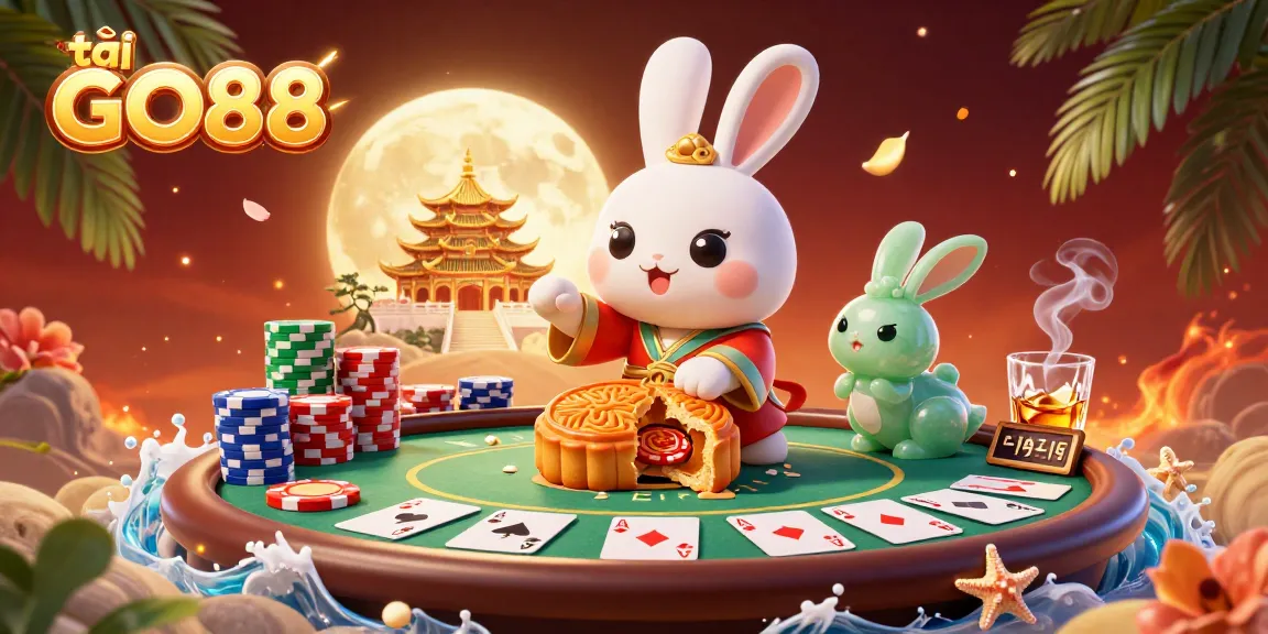 Engage in the fun as you tải GO88 and explore poker chips hidden in lunar mooncakes, crafted in vibrant 3D.